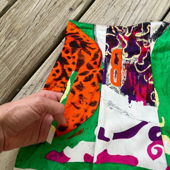 Max Mara Women's Vintage Colorful High Waisted Shorts Size 2 24" Waist - Picture 3 of 6